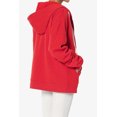 thumbnail image 4 of TheMoogan Women's PLUS Essential Full Zip Cotton Fleece Hoodie Sweatshirt Relaxed Track Jacket, 4 of 7