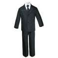 thumbnail image 3 of New Baby Toddler Boys Black Formal Wedding Suits Tuxedo w/ Extra Bow Tie sz S-7, 3 of 6