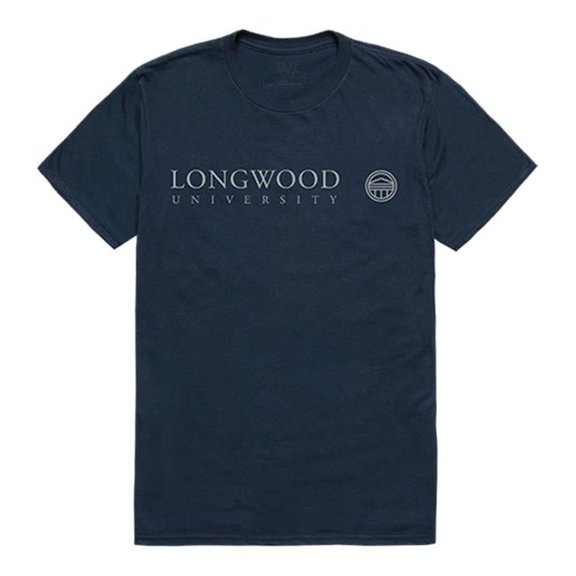 W Republic 516-330-BGT-03 Longwood University Men Institutional T-Shirt, Navy - Large
