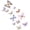 Color:Style 4, variant on Ikoopy 12Pcs 3D Butterfly Wall Sticker Creative Reusable Wall Decor with Magnetic Adhesive Waterproof for Living Room and Bedroom 4 Size Easy to Apply