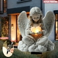 thumbnail image 6 of Todaioua Eternal Embrace Angel Garden Stake, 2D Flat Acrylic Decorative Angel Garden Stakes Decor Outdoor Guardian Fairy Garden Stakes for Cemetery Heavenly Memorial Gifts for Christians (11.5 Inch), 6 of 8
