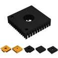 thumbnail image 4 of kurtrusly 3D Printer Extruder Heat Sink MK7 MK8 Extruder Copper Heat Radiator 3D Printer Accessory, Black, E type, 4 of 6