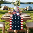 thumbnail image 6 of 4th of July Decorations - Patriotic USA Stars Table Runner for Home | Memorial Day Decorations - 250th Anniversary Fourth of July Accessories Decor Party Supplies Indoor, 6 of 9