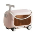 thumbnail image 1 of Maleta para montar, equipaje de mano, regalo, espaciosa maleta para niños, estuche de equipaje para niños, viajes al libre, niños y niñas Rosa, 1 of 9