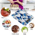 thumbnail image 4 of High Precision Digital Kitchen Scale Tempered Glass Food Scale Multifunction Scale Small Kitchen Appliances Blue and White Butterfly, 4 of 7