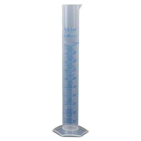 

Measuring Cylinder Plastic Graduated Tube Tool for Lab(100Ml)