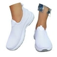 thumbnail image 3 of Wovix Womens Mesh on Walking Shoes Comfort Shoes Non Mesh Casual Running Sneakers Lightweight Breathable Soft Athletic Footwear Zero Drop For Outdoor Activities, 3 of 7