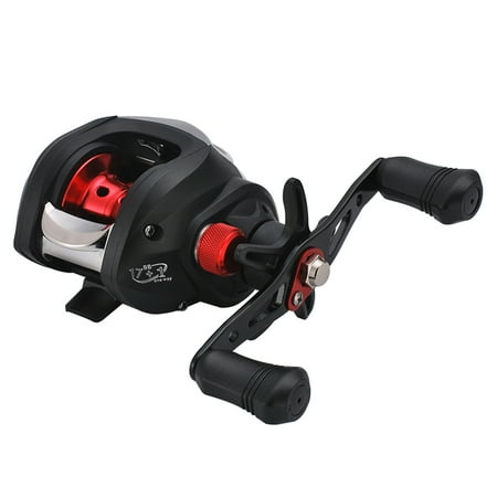 lizard Fishing Reel Ball Reel Baitcaster 1 Ratio Baitcast Reel 17+1 Ball Speed 7.2 1 Baitcast Reel 17+1 Ratio Baitcast Reel 7.2 1 Ratio Jinmie Reel Rusuo Speed Rookin Huiop