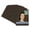 Brown Suede, variant on Red Suede Picture Frame Mat for 8x10 Frames - Oval Opening for 5.5x8.5 Photos - 10 Mats