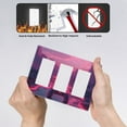 thumbnail image 4 of Game Neon Cyberpunk Style Switch Cover Decorative Wall Plate 3-Gang Screwless Standard Size, 4 of 5