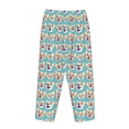 thumbnail image 5 of Xecao Cute Corgi Head Women's Straight Lounge Pajama Pants: The Epitome of Relaxed Sleepwear, 5 of 9