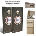 thumbnail image 2 of Slick Woody's Regulation Virginia State Flag Cornhole Board Set in Brown (8 Bag), 2 of 2