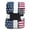 Blue-UL, variant on MMJ Throw Blanket Patriotic Star Stripe Soft Fleece Lightweight for Couch Bed Living Room 59x79in