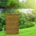 thumbnail image 2 of Wukai Bee Stripe Print Garden Flag 12.5x18 Inch Double Sided Sun-resistant Rain-resistant, Wrinkle-resistant Colorfast(Only Flag), 2 of 7