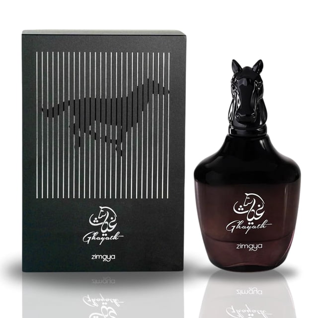 Perfume ZIMAYA Ghayath EDP 100 ml (3.4 fl.oz) en aerosol para hombres y mujeres