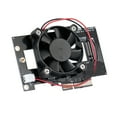 thumbnail image 4 of Tignapoo Carte d'Extension PCI-E X4 Haute Performance pour M.2 NVME SSDs (XP941, SM951, PM951, SM961) avec Support de Ventilateur, 4 of 7