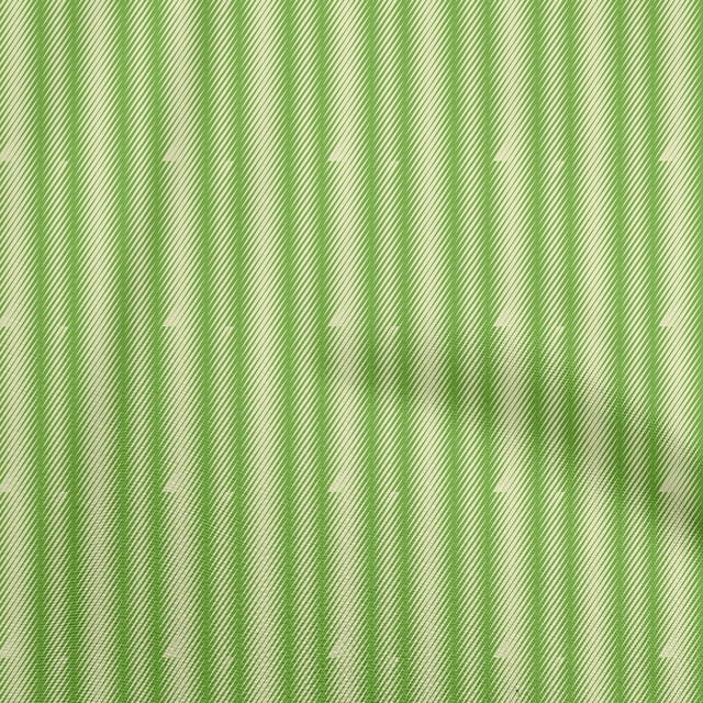 oneOone Rayon Pear Green Fabric Abstract Stripe Craft Projects Decor Fabric Printed By The Yard 56 Inch Wide