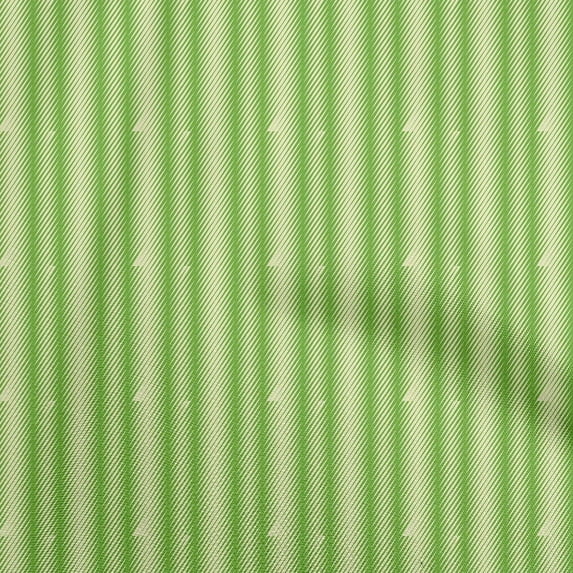 oneOone Cotton Poplin Twill Pear Green Fabric Abstract Stripe Quilting Supplies Print Sewing Fabric By The Yard 56 Inch Wide