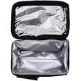 thumbnail image 4 of Lunch Bag with YKK Zip and Adjustable Shoulder Strap - Black, 4 of 7