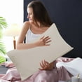 thumbnail image 4 of OAVQHLG3B Microfiber Pillow Cases Queen Size Set of 2, Soft Pillowcases with Envelope Closure, Wrinkle Resistant Pillow Covers, 20x36 inch, 4 of 6