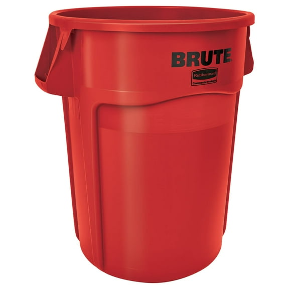 BRUTE 44 Gallon Outdoor Blue Trash Container