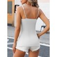 thumbnail image 2 of Débardeur Basique en Coton pour Femmes avec Soutien-Gorge Intégré, Lot de 2, 2 of 11