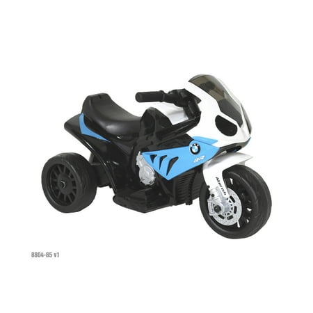 6V BMW S1000 RR E-Trike Ride On Toy For Kids (Best Ride On Cars Bmw Ride On Motorcycle White)