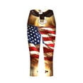 thumbnail image 3 of Favoffer Women's St. Patrick's Day Unisex Print Tight Yoga Pants Casual Fashion Leggings Capri Pants, 3 of 5