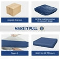 thumbnail image 5 of MRUAKA Outdoor Cushions for Patio Furniture, 4'' Replacement Cushions for Outdoor Furniture, Set of 8 Water-Resistant Outdoor Sectional Cushions for Sofa Couch Chair (Navy), 5 of 8
