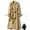 Khaki A, variant on SDNall Womens Trench Coats Casual Double Breasted Drawstring Jackets Mountaineering Coat Windbreaker