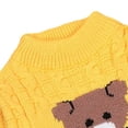 thumbnail image 6 of Mifsaly Toddler Boys Girls Turtleneck Sweater Kids Long Sleeve Chunky Knit Warm Pullover Sweaters, 6 of 7
