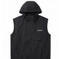 thumbnail image 6 of USNSM Men's Outdoor Functional Lightweight Golf Vest Outerwear with Pockets, Softshell Sleeveless Workwear Jacket Running Hiking Outfits Black L, 6 of 7