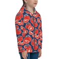 thumbnail image 5 of Kdxio Hand Drawn Tomatoes Pattern Kids Boys Girls Zip Up Hoodie 3D Printed Hooded Sweatshirt Hoody Coat with Pocket 7-12 Y-Small, 5 of 6