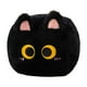 thumbnail image 3 of Gato de peluche de juguete de peluche Animal de peluche de dibujos animados Sofá Decoración Abrazando Gato de peluche Negro M, 3 of 9
