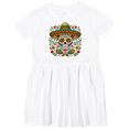 thumbnail image 3 of Inktastic Sugar Skull Day of the Dead Girls Toddler Dress, 3 of 5