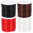 thumbnail image 3 of Shisuyan 4 Rolls of Elastic Jewelry Ropes Jewelry Making Supplies Elastic String Bracelet Rope, 3 of 8