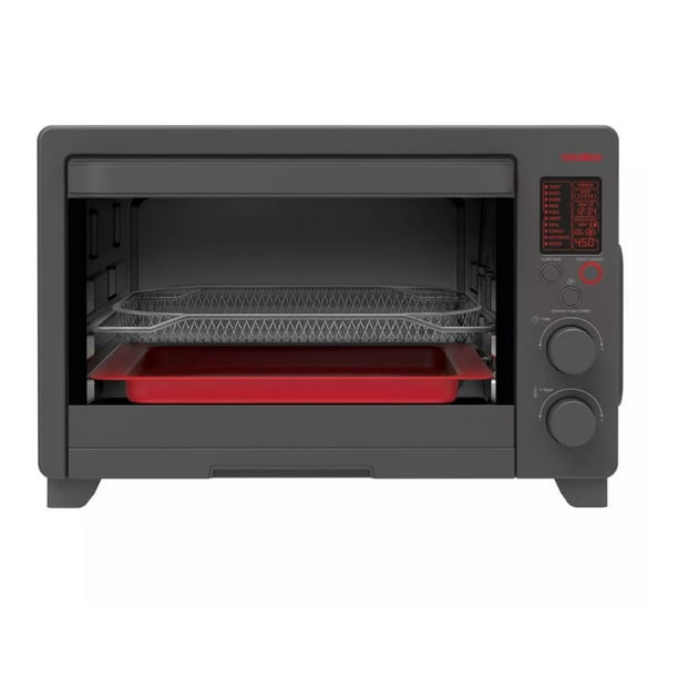 CRUXGG 6 Slice Digital 10in1 Toaster Oven with Air Fry