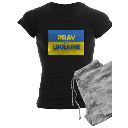 

CafePress - Pray For Ukraine Pajamas - Women s Dark Pajamas
