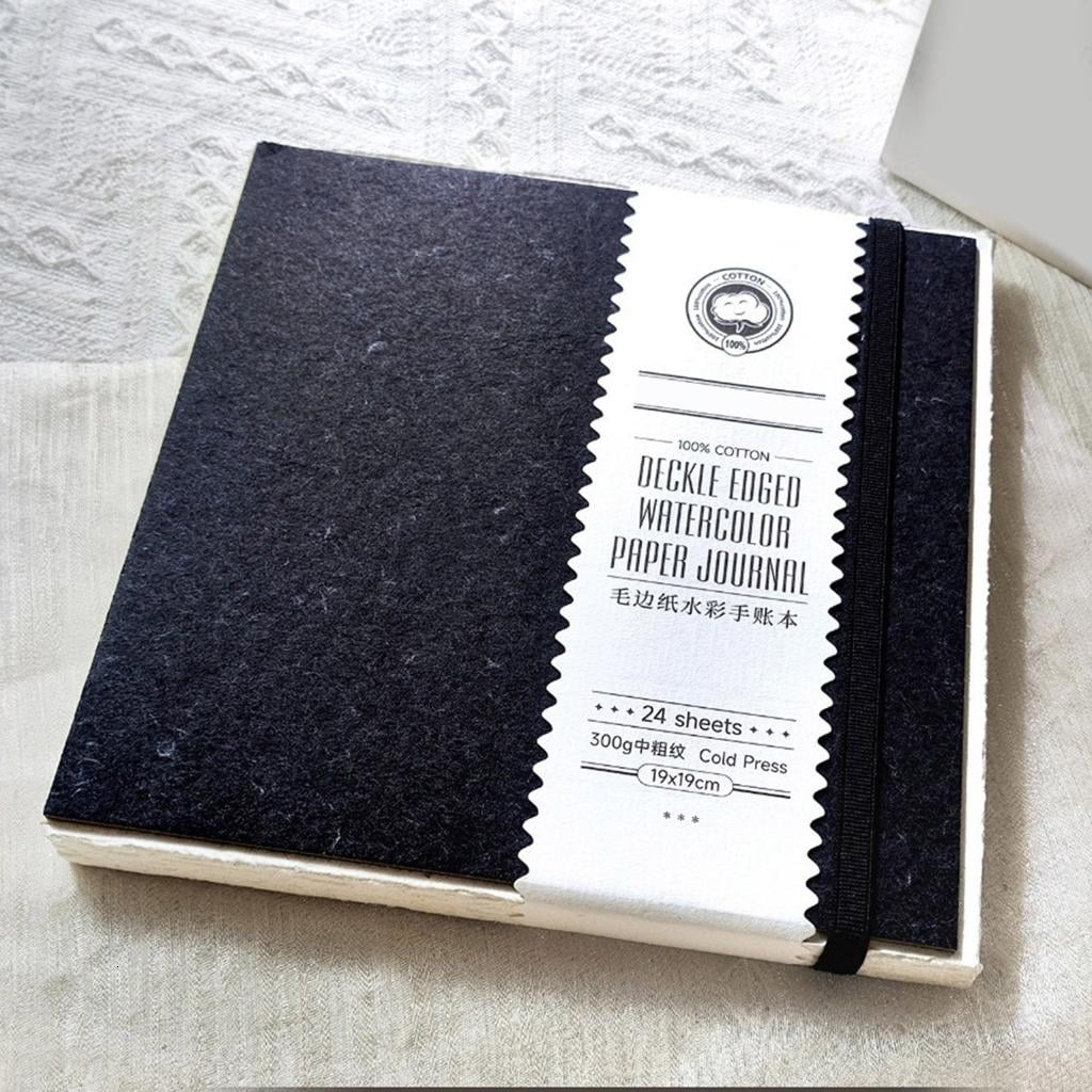 Giaone Professional Watercolor Sketchbook 24 Sheets Artists Watercolor Paper Pad
