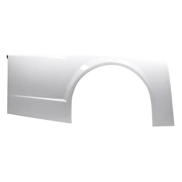 11002-27351-WR 2019 Late Model Plastic Quarter Panel, White - Right