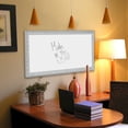 thumbnail image 2 of Rayne Mirrors W3942.5-72.5 American Made French Victorian White Whiteboard, 48 x 78 in., 2 of 5