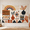 C, variant on XaaKee Room Tapestry, Clay Urn Vista, High-Quality Polyester Large Tapestry, 60x40Inch