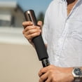 thumbnail image 4 of Vin Fresco Battery Powered Electric Wine Opener with Stand and Foil Cutter (Black & Rose Gold), 4 of 6