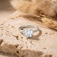 thumbnail image 6 of Rosec Jewels IGI Certified Lab Grown Diamond 4 Carat Engagement Ring - E-VS1 Quality - Jewelry for Special Occasions, 10K White Gold, US 7.00, 6 of 8