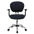 thumbnail image 5 of Scranton & Co Mid-Back Mesh Task Office Chair with Arms in Gray, 5 of 5