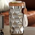 thumbnail image 4 of Modern Ceramic Inner Thermals Mug 410ML Intelligent Temperature Display Drinking Cup Stainless Steels Ceramic Coffee Mug Silver, 4 of 4