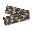 thumbnail image 7 of Yayeee Table Runner 90 inches Long Home Kitchen Dinning Party Decoration, Black Mushroom Pattern, 7 of 7