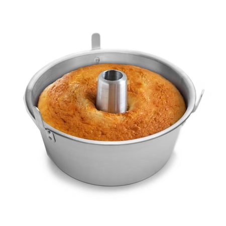 Fox Run Aluminum Angel Food Pan 10.75", Lightweight Cake Pan