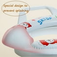 Odeerbi Potty Training Seat For Kids Boy Girl Toilet Seat With Cushion Handle Backrest