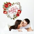 thumbnail image 5 of SDNall Valentines Day Decoration, Valentines Day Wall Decals Removable Decals Stickers Wall Patternwall Decal Valentines Day Decoration for Living Room Anniversary Party, 5 of 7